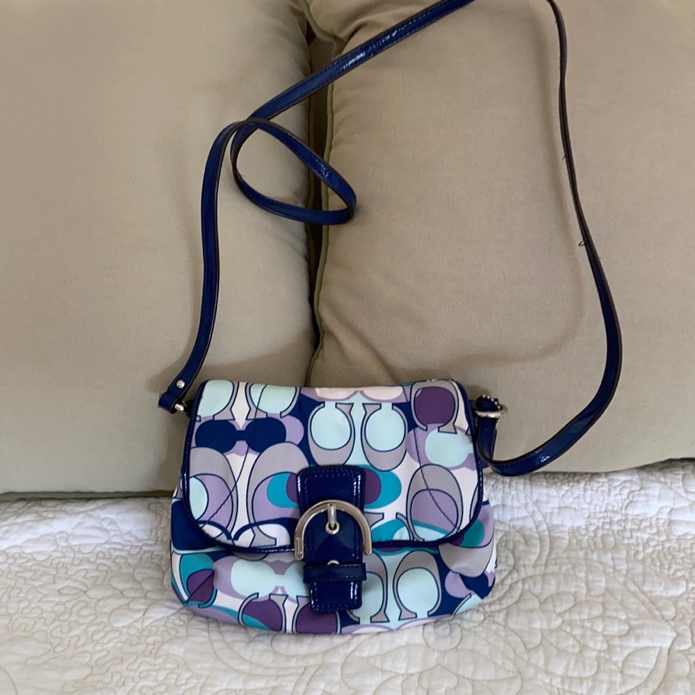 Coach dressy / crossbody purse